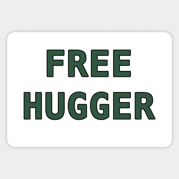 Free Hugger Sticker by MelissaJBarrett